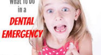 COMMON DENTAL EMERGENCIES WITH CHILDREN