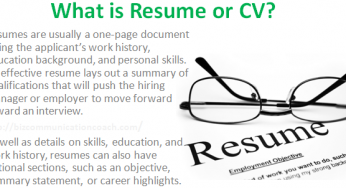 How To Write An Effective Resume