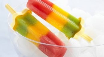 How to make Rainbow Lollies with Fresh Fruits