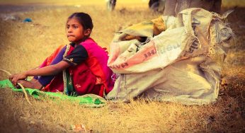 Extreme Poverty Situation, Looking Food in the Trash