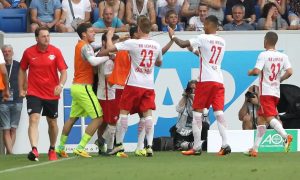 Image of RB Leipzig, a rising team in the Bundesliga